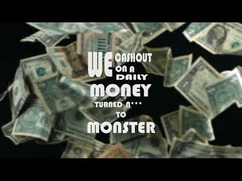 Monster Money_ LIL KUSH x Activate the blasterian (Official Lyric Video)