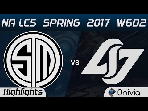 TSM vs CLG Highlights Game 2 NA LCS Spring 2017 W6D2 Team Solo Mid vs Counter Logic Gaming