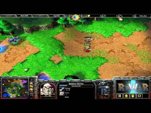 PwNu.WaN (UD) vs HLAoo (UD) - Game 1 - WarCraft 3 gameplay - RN242