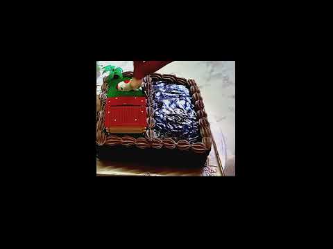#garden theme cake 🎂#chocolate truffle cake 🎂#chocolate cake 🎂🎂#shorts