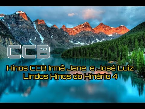 Hinos CCB Irmã Jane  e José Luiz  - Lindos Hinos do Hinário 4