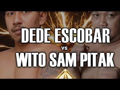 WITO SAM PITAK vs DEDE ESCOBAR || Full Fight JBRX Sportainment vol.2