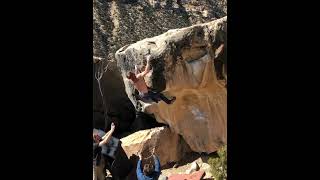 Video thumbnail of I'd Rather Be Climbing Her, V6. Joe's Valley