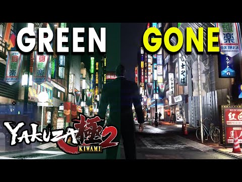 Yakuza Kiwami 2 Green Filter REMOVED (Mod Showcase)