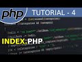 index.php and Case Sensitive - #4 PHP Tutorial For Beginners With Examples