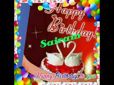 Birthday wishes Sairam