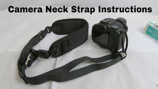 WAKA Neck Sling for Cannon Nikon Camera Review