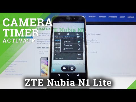 How to Set Camera Timer in ZTE Nubia N1 Lite – Activate Camera Countdown