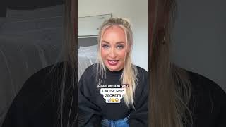 CRUISE SHIP SECRETS 🚨😱🛳️‼️ #cruise #cruiseship #crew