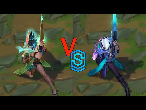 Prestige Spirit Blossom Springs Aphelios VS EDG Aphelios