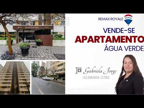 APARTAMENTO A VENDA NO ÁGUA VERDE - CURITIBA