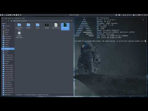 ArcoLinux : 3251 Xmonad - xmobar - new graphical menu to choose an application