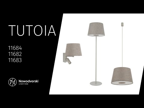 Бра, настінний світильник Nowodvorski 11684 Tutoia E27+GU10 (R35) 10W+10W IP20 бежевий
