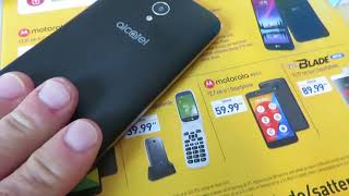 Smartphone Handy  unter 50 Euro Alcatel U5 4047f von Aldi  mein Test und erster Eindruck