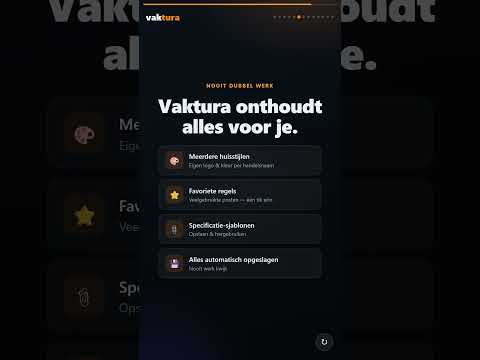 Vaktura: offerte & factuur app video thumbnail