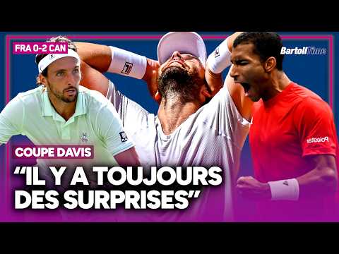 "Draxl a joué le match de sa vie", la France déjà au mur en Coupe Davis