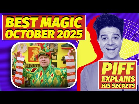 I 10 MIGLIORI trucchi di magia al Penguin Magic nell'ottobre 2025