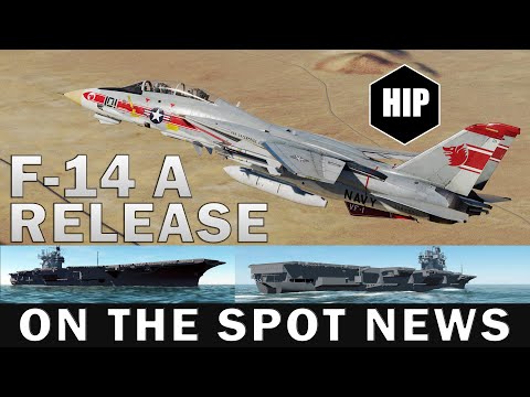 DCS F-14 A Release l Heatblur Simulations l Forrestal Carrier l On the spot News