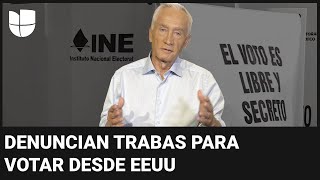 Jorge Ramos: Los errores en el registro electoral mexicano que complican a los electores en EEUU