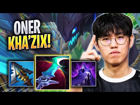 ONER IS SO GOOD WITH KHA'ZIX! - T1 Oner Plays Kha'zix JUNGLE vs Nocturne! | Season 2023