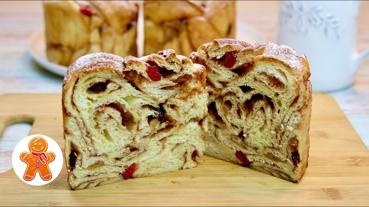 Сахарный плетеный кулич Краффин