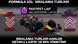 FORMULA 101 - SIRALAMA TURLARI VE DETAYLI ERS KULLANIMI #f1 #formula1 #f125  #f1