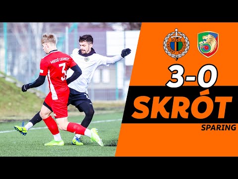 SPARING: Chrobry Głogów - Miedź II Legnica 3:0 (skrót)