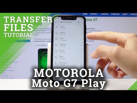 How To Move Data in Motorola Moto G7 Play - Copy / Transfer Files