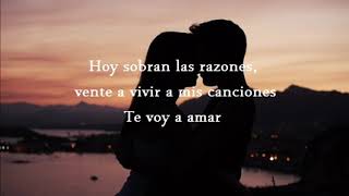 Andrés Cepeda - Te Voy a Amar ft. Cali Y El Dandee (Letra)