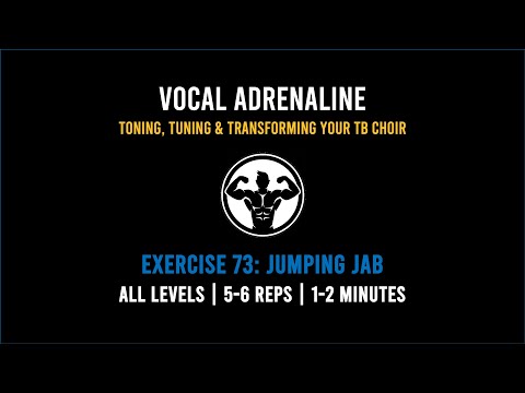 Vocal Adrenaline | Exercise 73 | Jumping Jab