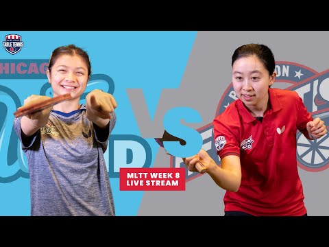 Major League Table Tennis Week 8 Live Stream | Chicago vs. Princeton