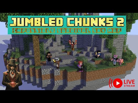 Insane Mad Hatter Gene Survives IMPOSSIBLE Map! 🤯 - Minecraft Jumbled Chunks - EP. 1