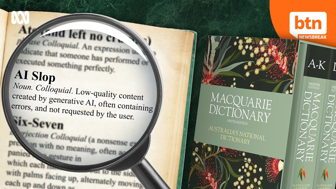 Macquarie Dictionary Names 'AI Slop' Word of the Year for 2025