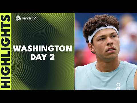 Shelton Starts Campaign, Fils, Jodar, Paul All Feature | Washington 2026 Day 2 Highlights