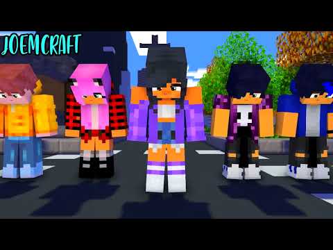 THE GENE FAMILY & FRIENDS | PHUTHON DANCE | GANGNAM STYLE | Minecraft Animation