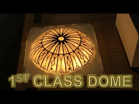 Radio Control Trumpeter 1:200 Titanic Build Part 51 - First Class Dome