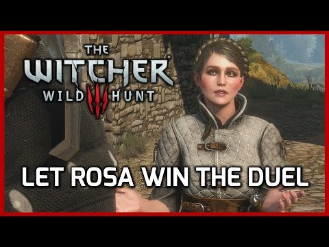 Witcher 3: Let Rosa var Attre Win the Duel - The Black Bruxa