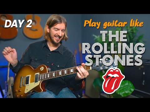Day 2 - "The Last Time" with E, A and D - Play Guitar Like The Rolling Stones in 10 Days