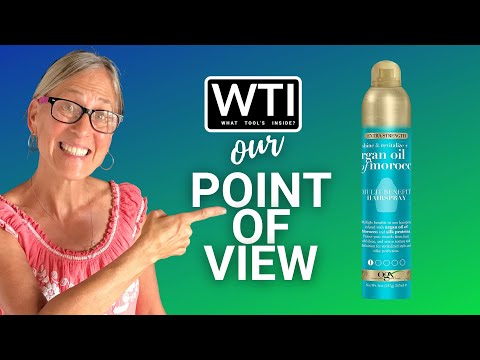 OGX Revitalize + Argan Hairpray - WTI product video review