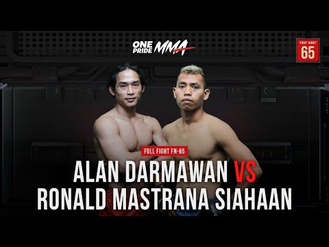 [Body Kick] Alan Darmawan Vs Ronald Mastrana | Full Fight FN 65 One Pride MMA