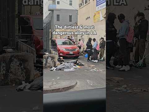 The dirtiest and most dangerous alley in Los Angeles