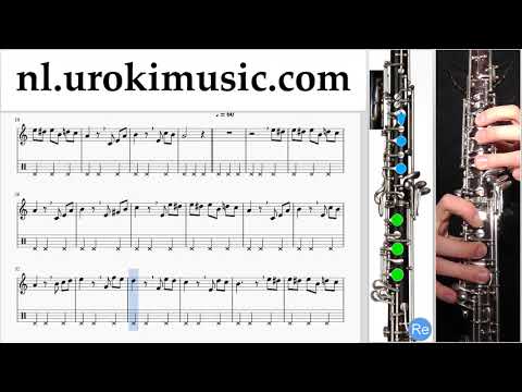 Hoboles Beethoven - Für Elise Muzieknoten Cursus Deel#2 um-b374