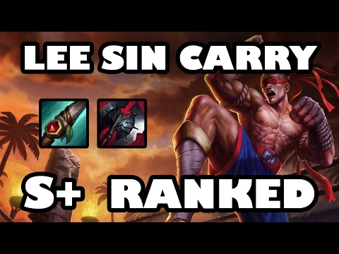Lee Sin Jungle Carry | S+ Ranked Gameplay with Tips [7.2]