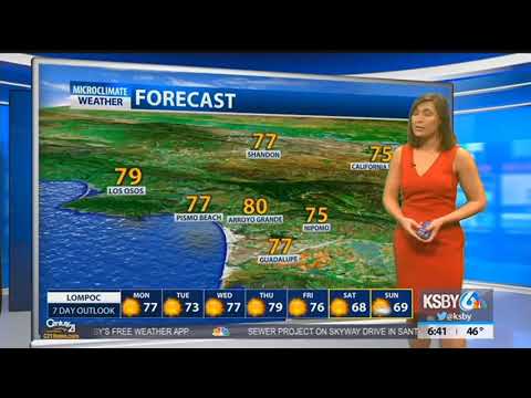 Dry conditions continue, temperatures in the 70s and 80s