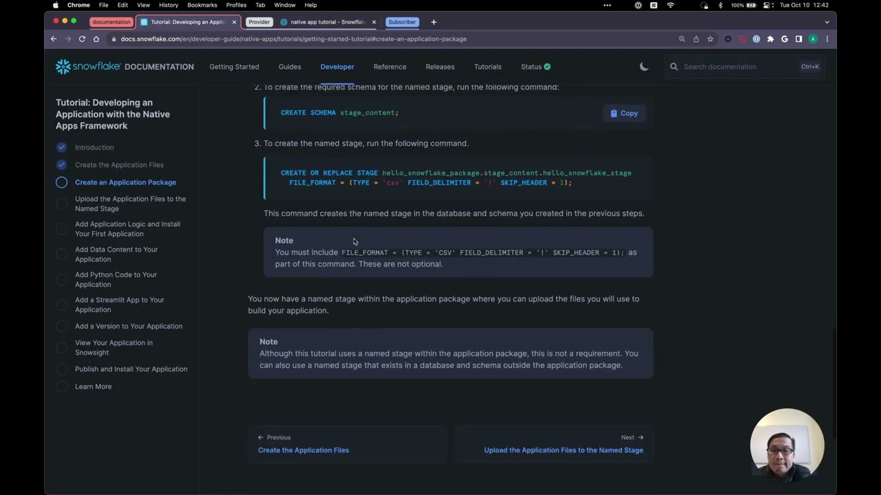 Snowflake Native App Tutorial