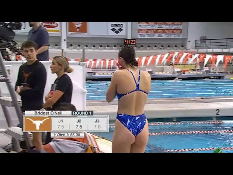Bridget O'Neil || Women's 3M Springboard || College Diving || UT Invitational 2022