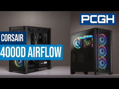 Corsair 4000D Airflow | Gehäuse vorgestellt | Start 20 Jahre PCGH Jubiläums-Gewinnspiel