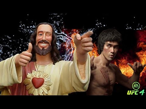 UFC 4 Bruce Lee vs. Jesus Christ |  EA sports UFC 4