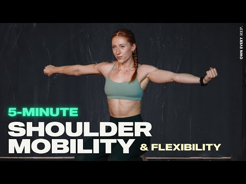 5 Min. Shoulder Mobility Routine | SOS - Strengthen & Stretch | Quick & Easy | Follow Along
