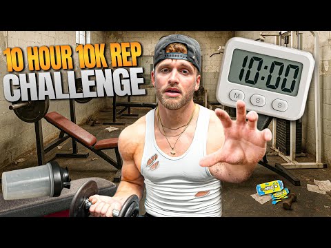 10,000 REPS FULL BODY WORKOUT CHALLENGE